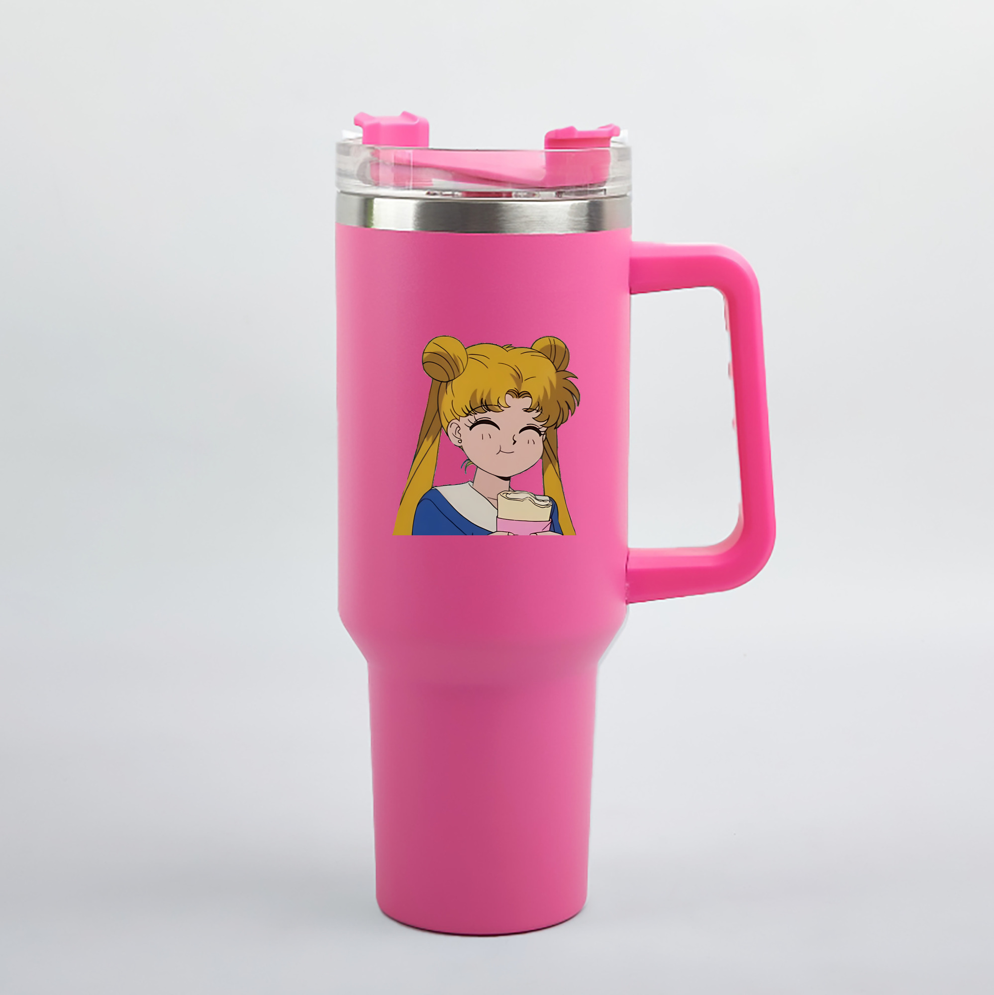 （画像用） 美少女戦士セーラームーン 愛野 美奈子 あいの みなこ Sailor Moon Aino Minako 1200mL車用タンブラー（カラープリント）